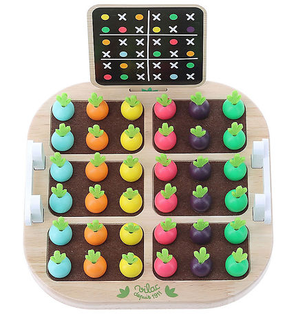 Vilac Spiel - Holz - Sudoku mit Gemüse