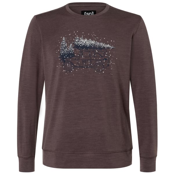 Pull SUPER.NATURAL LANTREE CREW RAISIN/BLUEBERRY/NATURAL WHITE