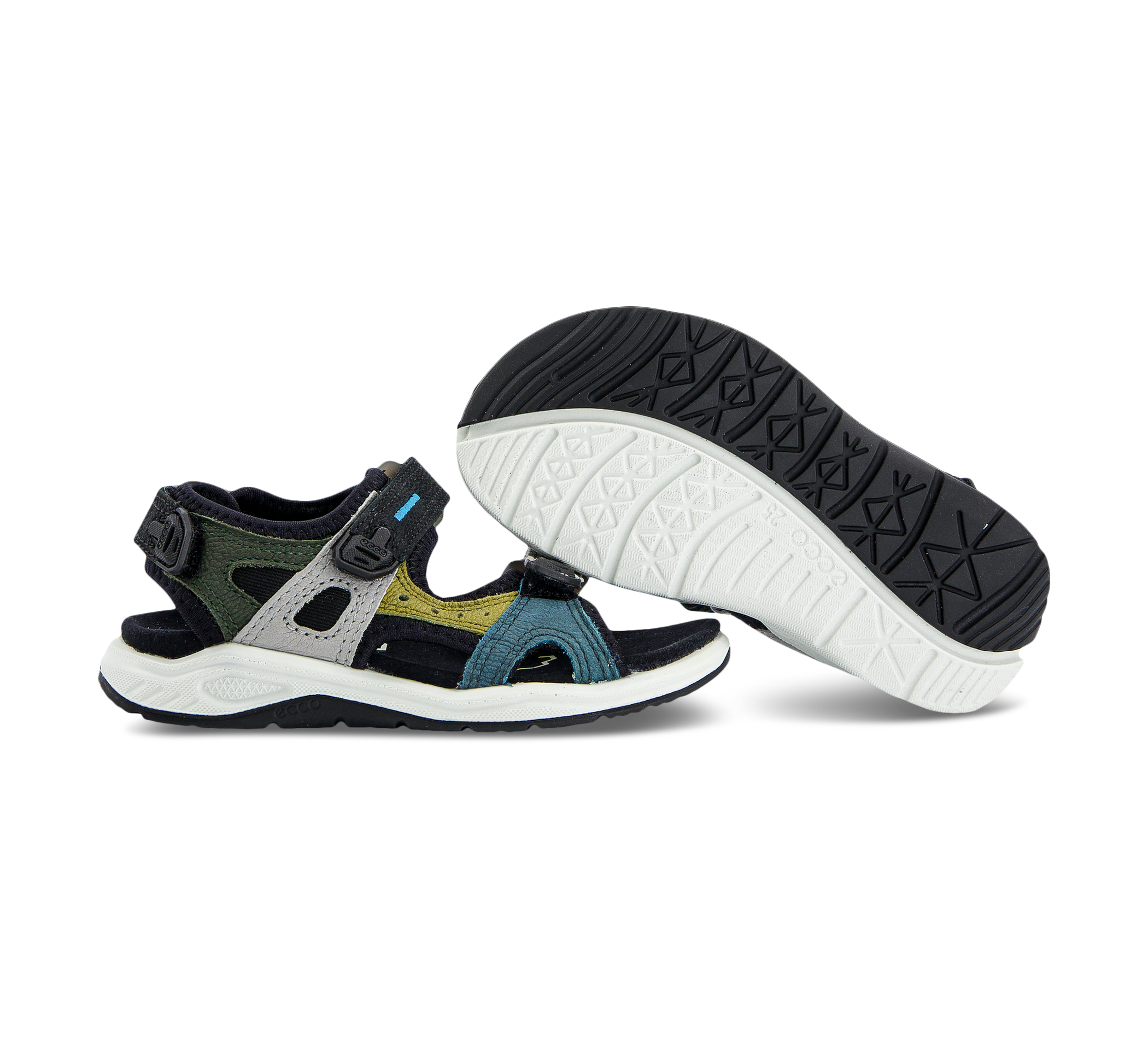 Ecco X-trinsic K - Trekkingsandalen blaumulticolor