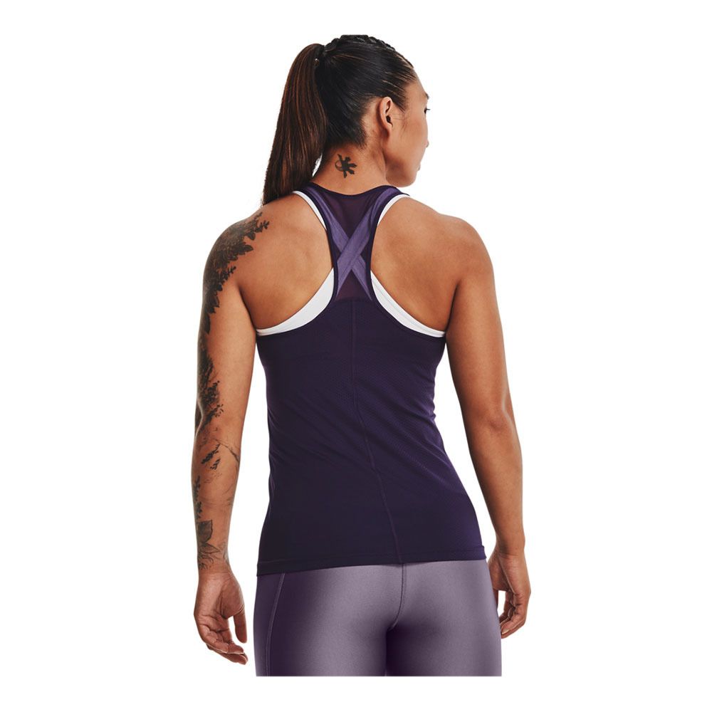 Under Armour HG ARMOUR RACER - Débardeur Femme violet