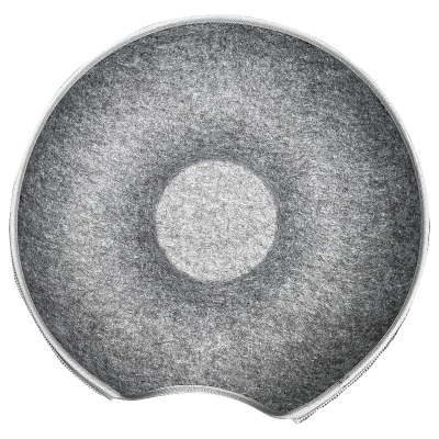 Aumüller Donut Katzentunnel/-höhle Ø50cm grau