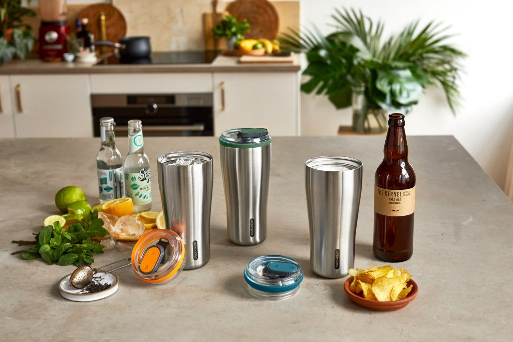 Black+Blum RVS Thermosbeker - 600ml - Oranje