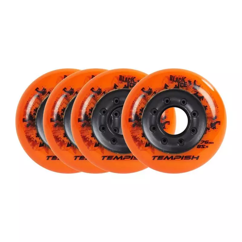 Pack de 4 roues Roller TEMPISH Spring Orange