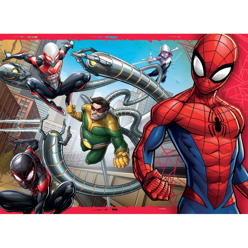 Ravensburger Marvel Spider-Man Bumper Pack 4 x 100-teilige Puzzles