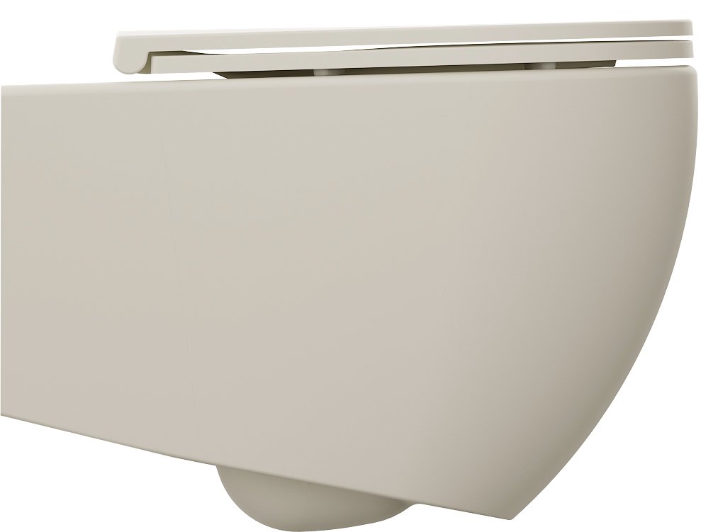 Isvea Infinity toiletpot met tornado flush ivoor