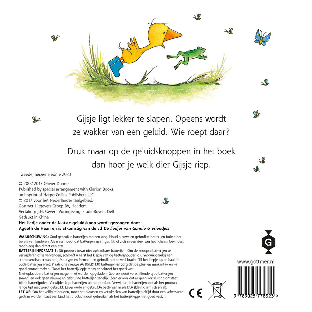 Gottmer geluidenboek gonnie zegt... gak!
