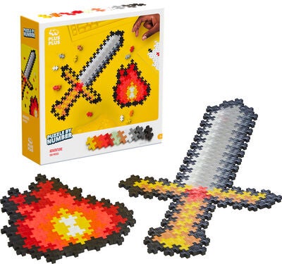 Plus-Plus Puzzle By Number Eventyr 250 Deler