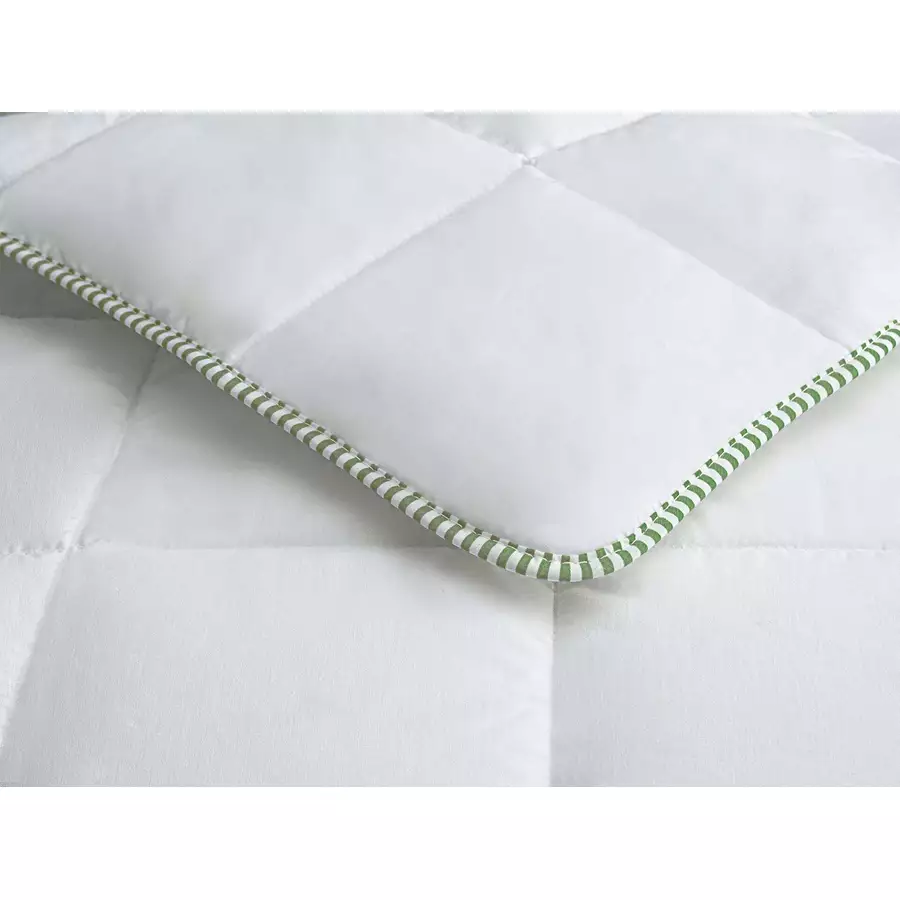 hibboux® Kopfkissen & Bettdecke Greeny Bamboo Set Multicolor