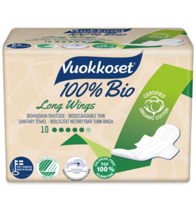 Vuokko set Maandverband long wings (10 stuks)