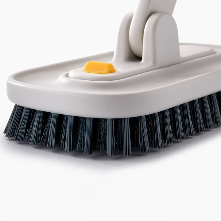 Joseph Joseph - CleanTech Bürstenset mit Scheuerbürste und Fliesenbürste, light stone