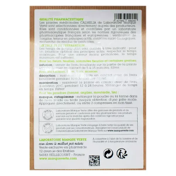 Alburno de tília escura Calmelia 150g