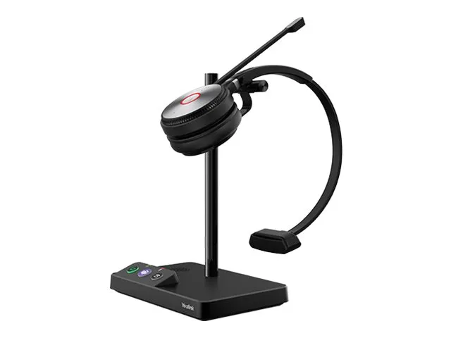 Yealink WH62 Mono - Til Microsoft Teams - headset - på øret - DECT - trådløs - Certified for Microsoft Teams