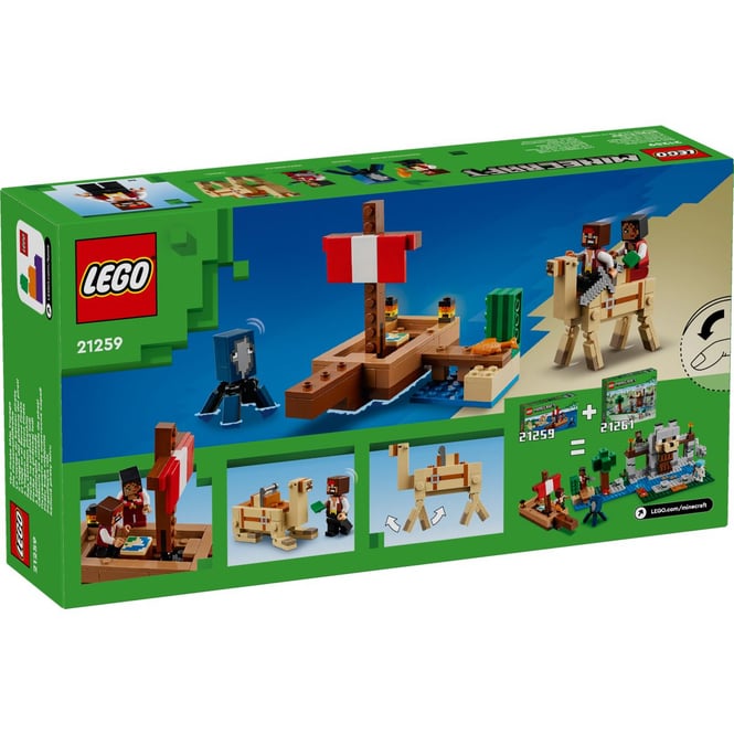 LEGO® Minecraft™ 21259 - Die Piratenschiffreise