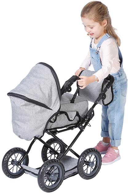 Knorrtoys® Kombi-Puppenwagen »Ruby - Stone« mit Wickeltasche