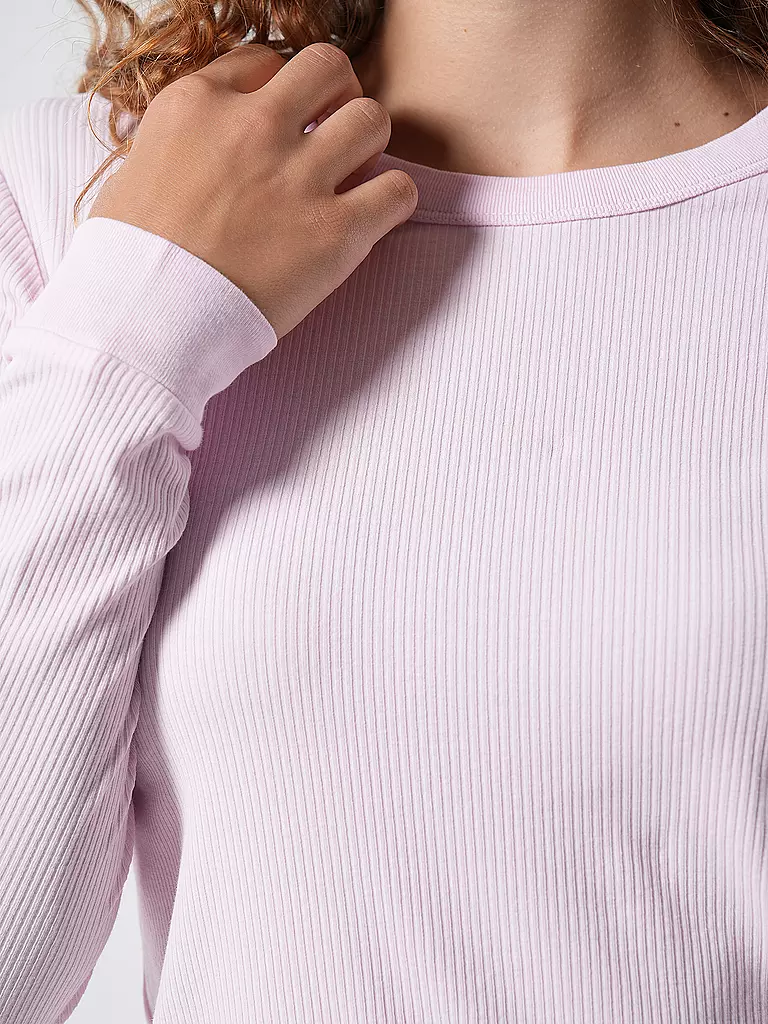 PENN&INK Langarmshirt  rosa