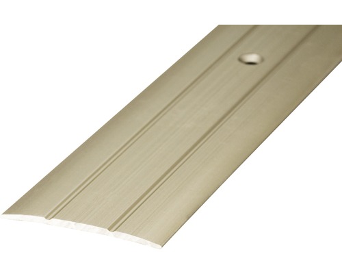 Overgangsprofiel aluminium roestvrij staal mat geperforeerd 38 x 1000 mm