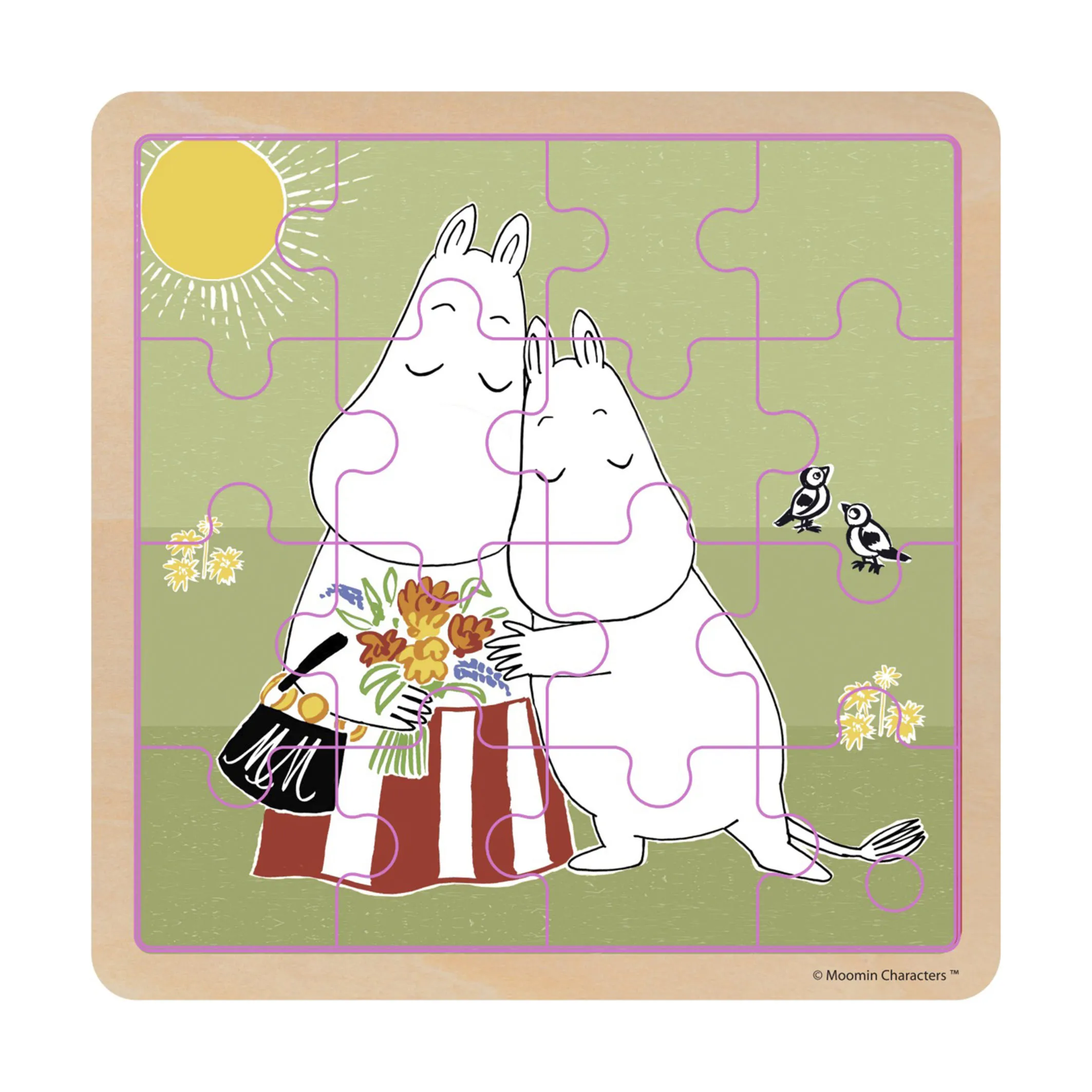 Barbo Toys Puslespil - Mumin og Muminmor