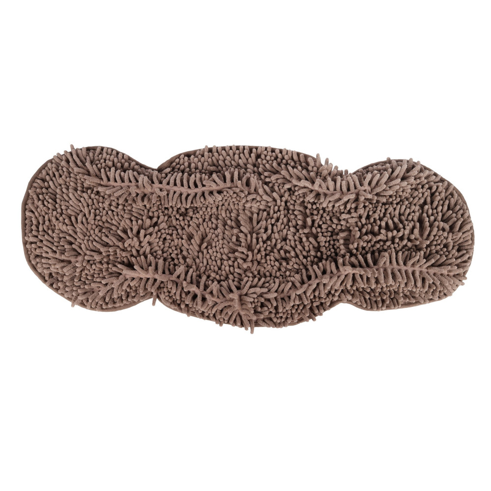 Serviette absorbante en microfibre pakka taupe pour chien