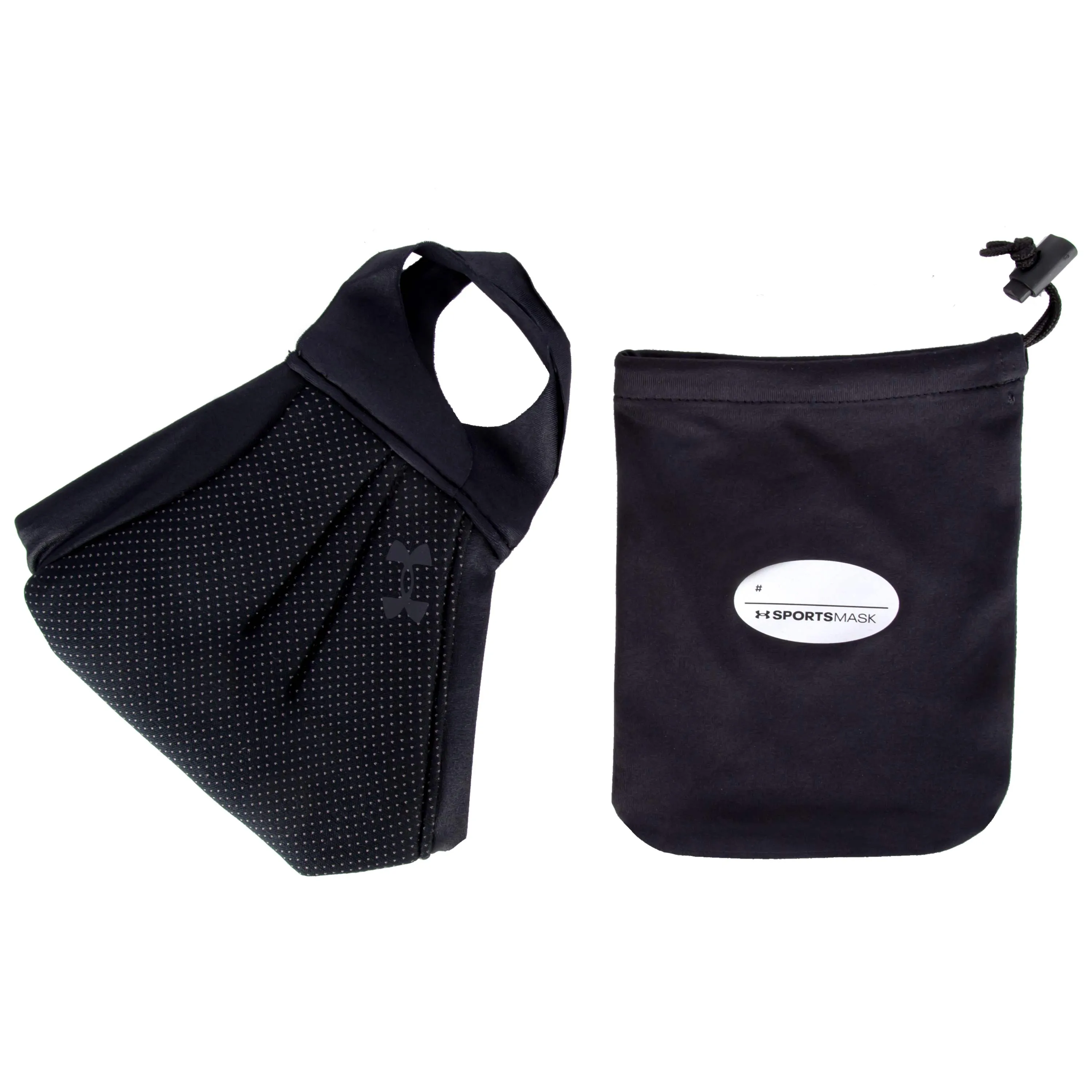 Under Armour -  Mund-Nasenbedeckung SportsMask Corporate schwarz