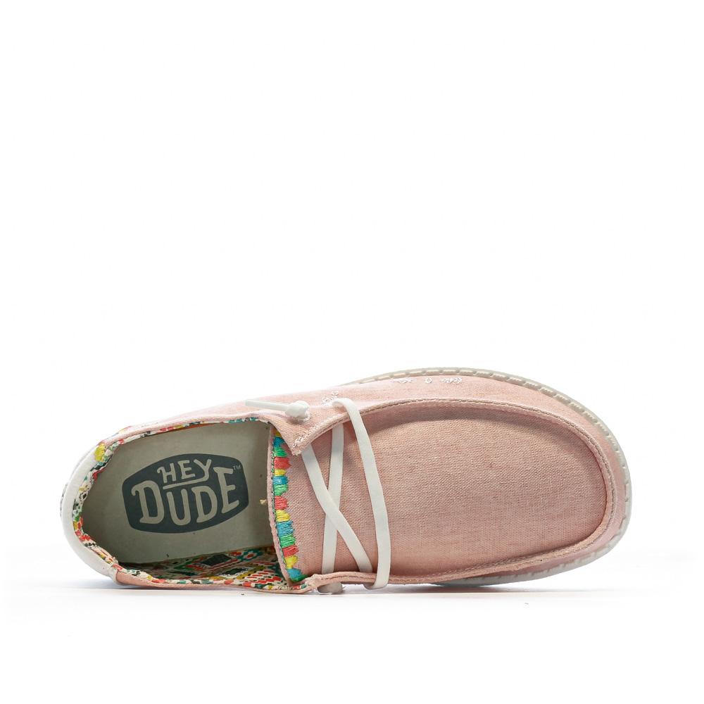 Hey Dude Chaussures Rose Femme Hey Dude Wendy Boho