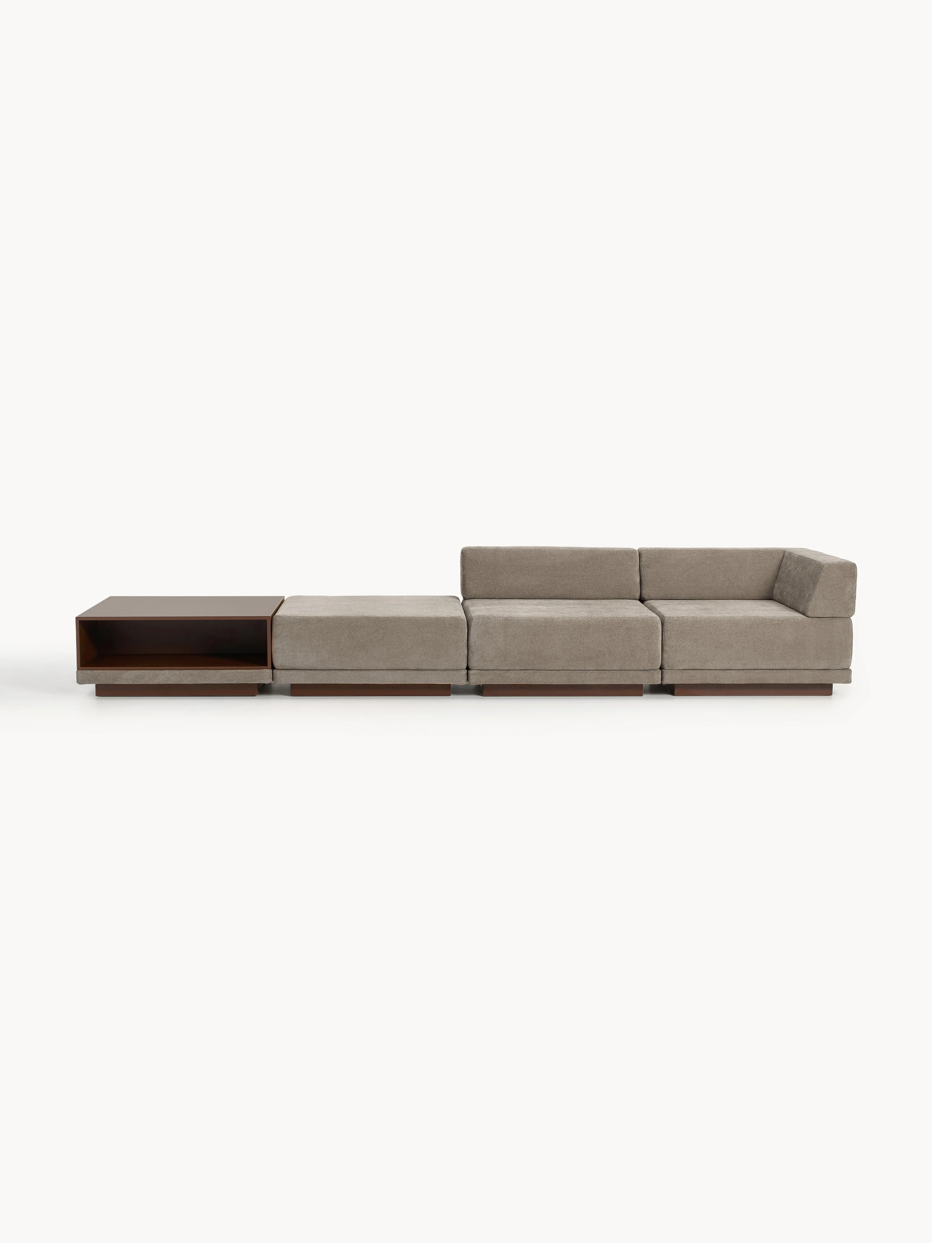 Modulaire bank Colin (4-zits) met salontafel & ottoman