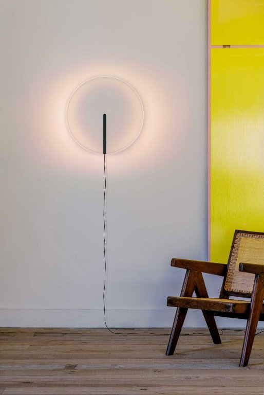 Vibia Guise 2260 wandlamp LED Ø54 grafiet