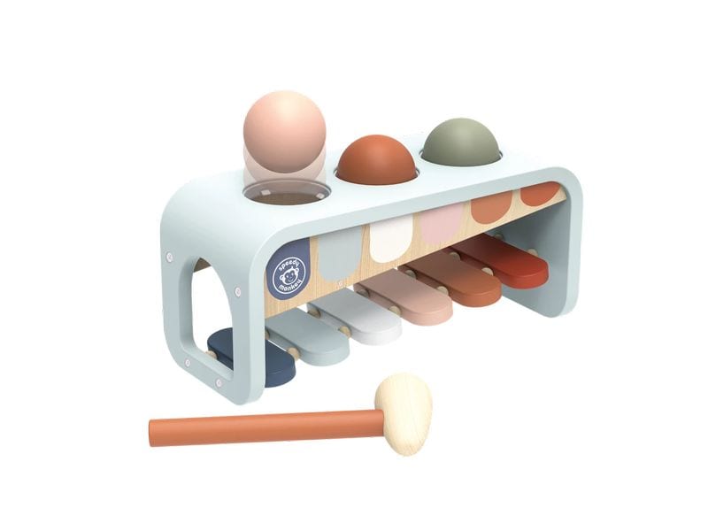 Speedy Monkey Musikspielzeug Xylophon Glockenspiel Musikspielzeug aus Holz