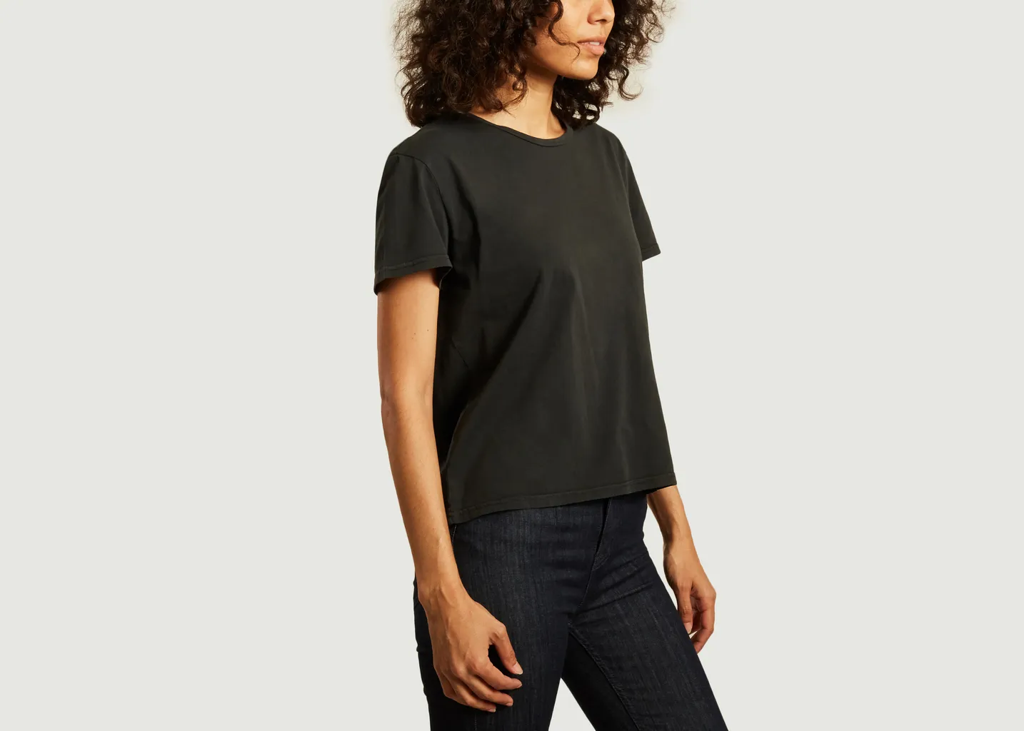 T-shirt cropped Lisa Nudie Jeans