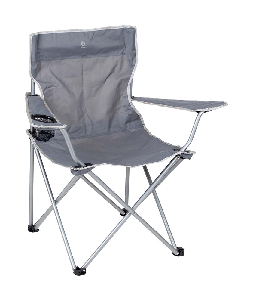 Bo-Camp Compact vouwstoel - Grey