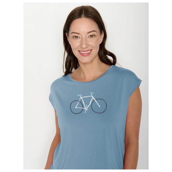 GreenBomb - Women's Bike Handdrawn Timid - T-shirt