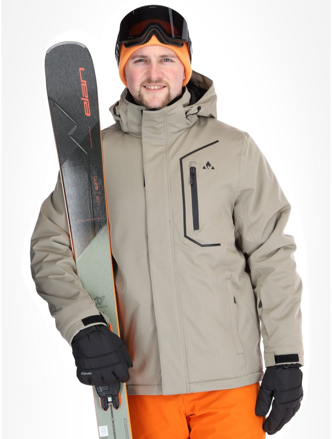 Carbon ski-jas heren