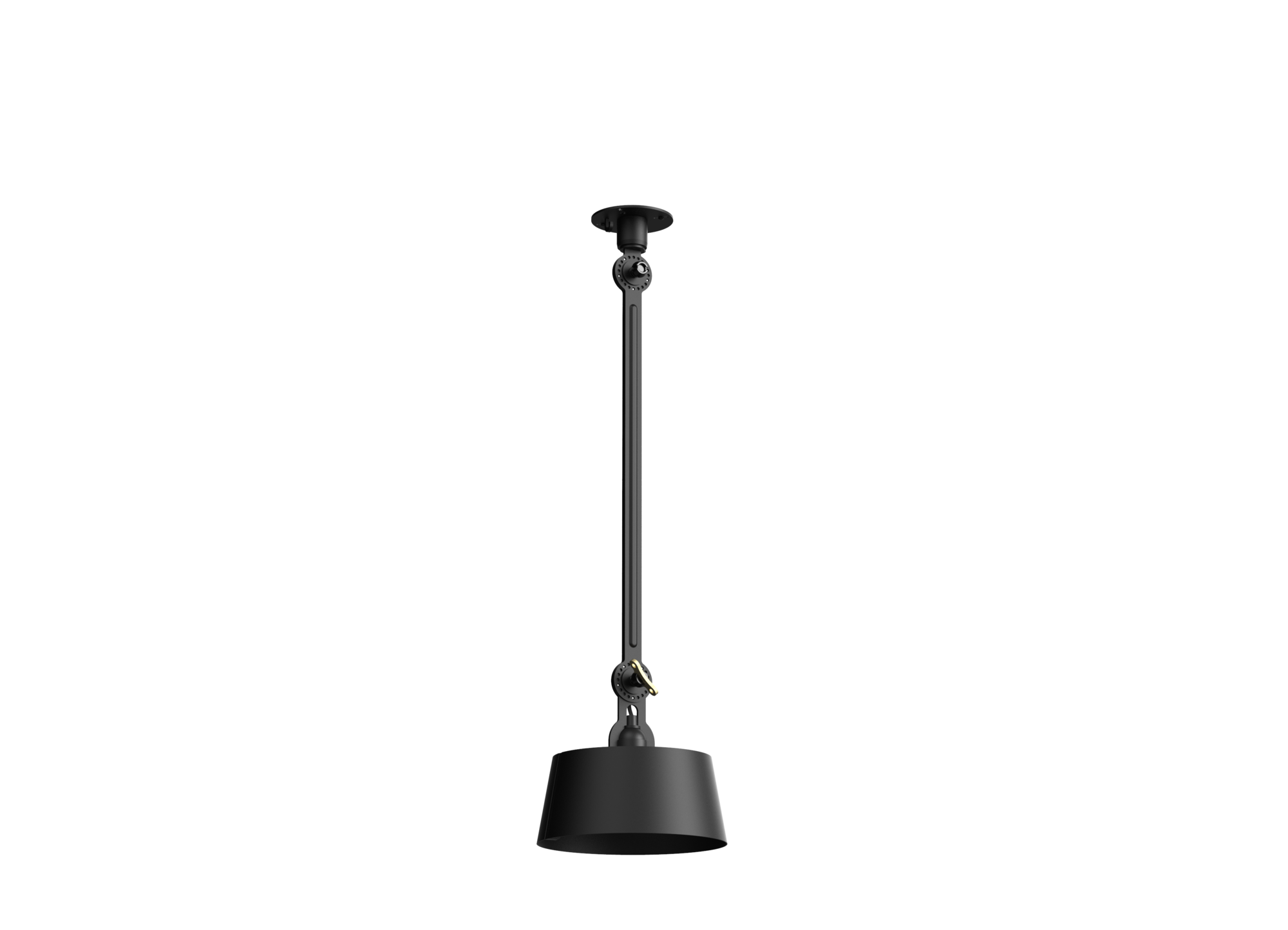 Plafondlamp Bolt 1 arm underfit smokey black
