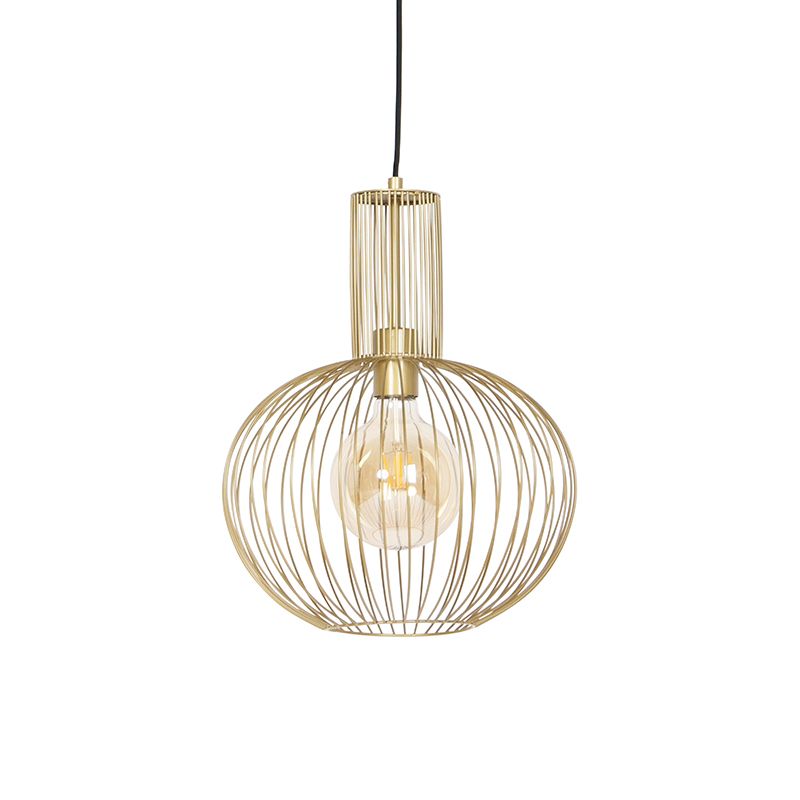 Design hanglamp goud - Wire Bake