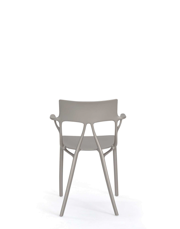 Kartell A.I. met armleuning stoel zwart