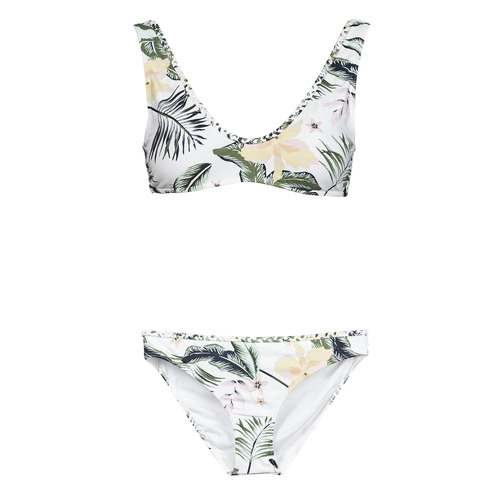 Roxy - ROXY BLOOM ELONGATED TRI SET - Blanc