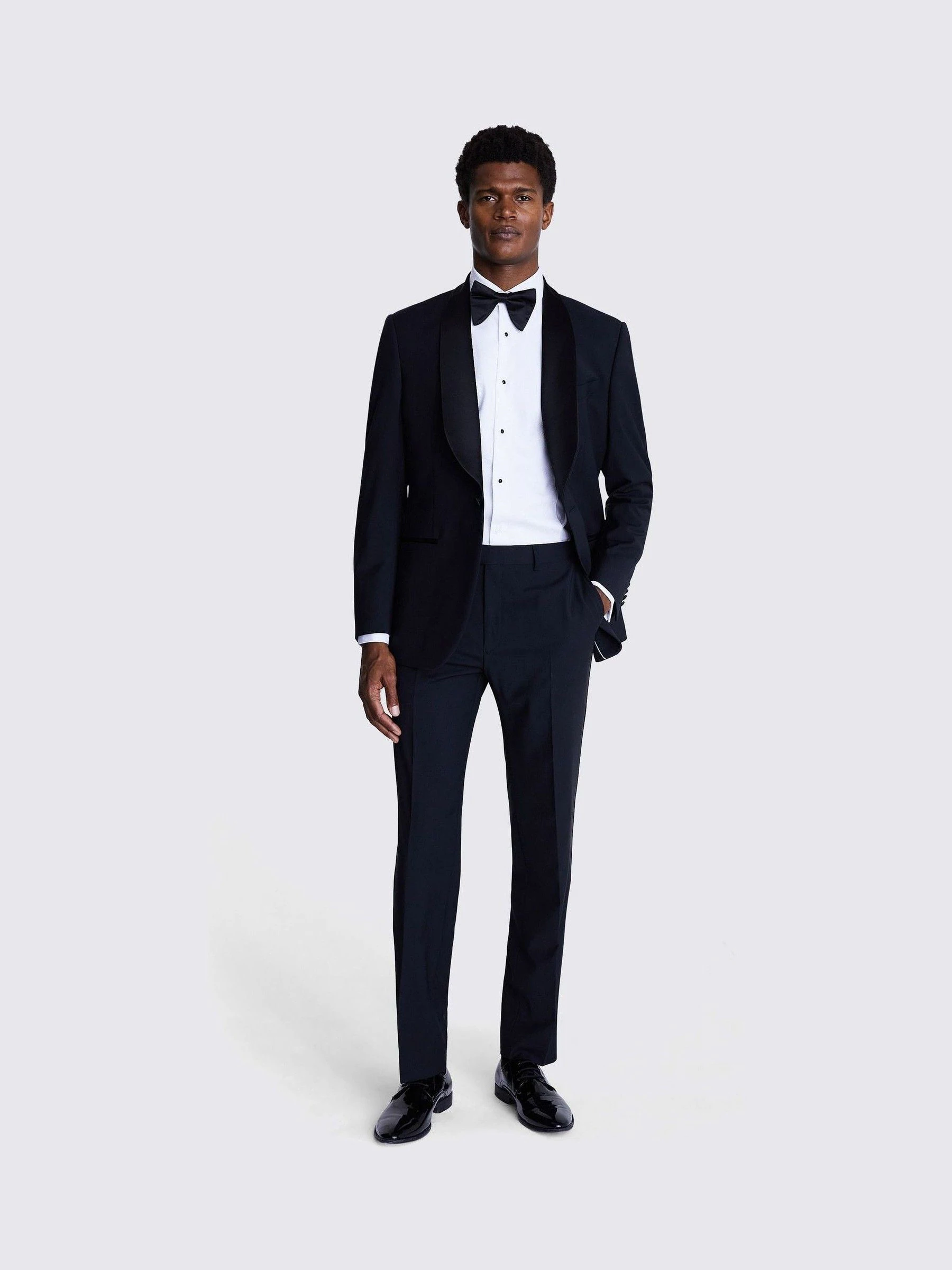 MOSS Regular Fit Shawl Lapel Tuxedo Jacket