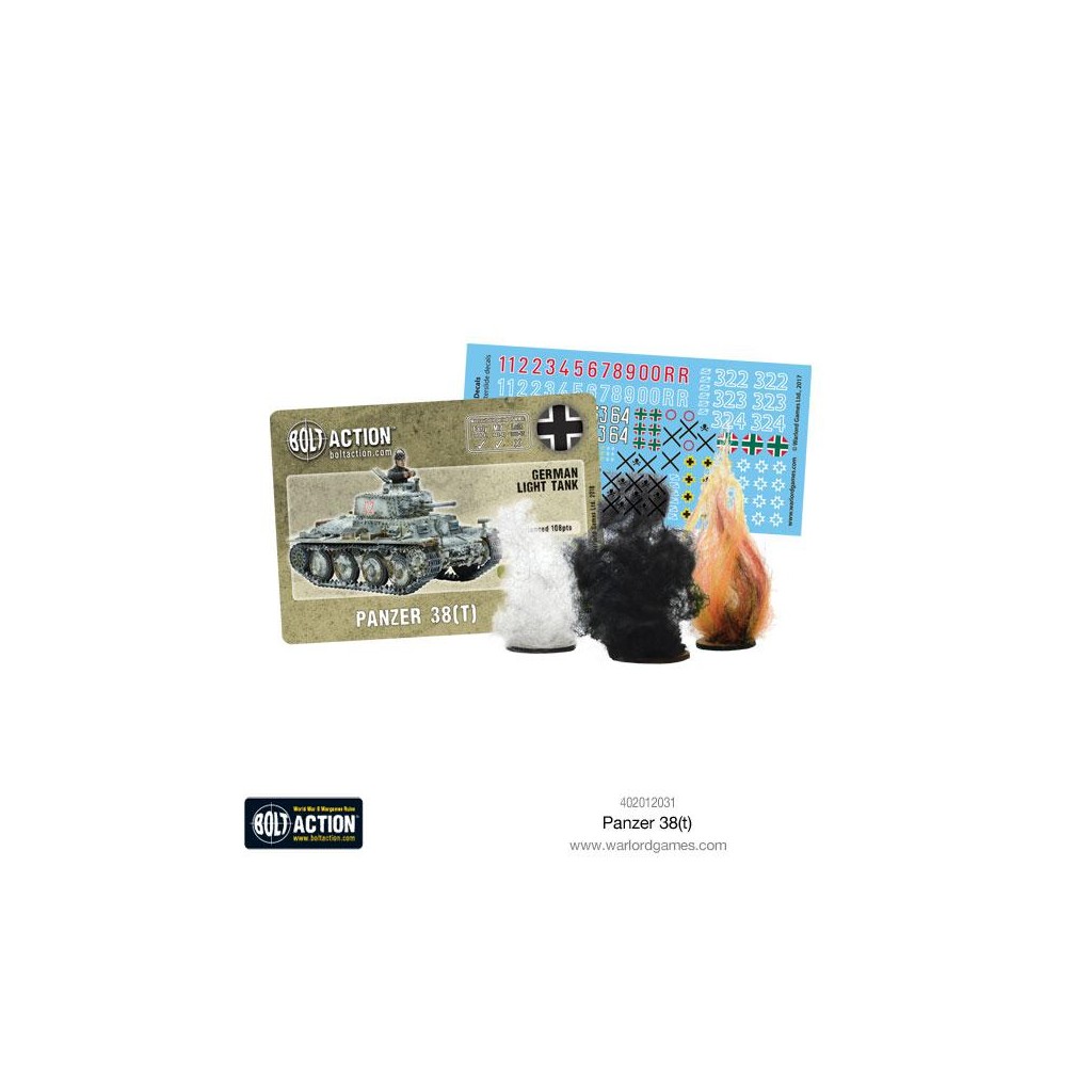 Bolt Action - Panzer 38(t)