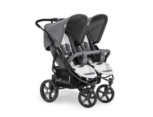 HAUCK - Poussette Jumeaux Roadster Duo SLX - Grey silver