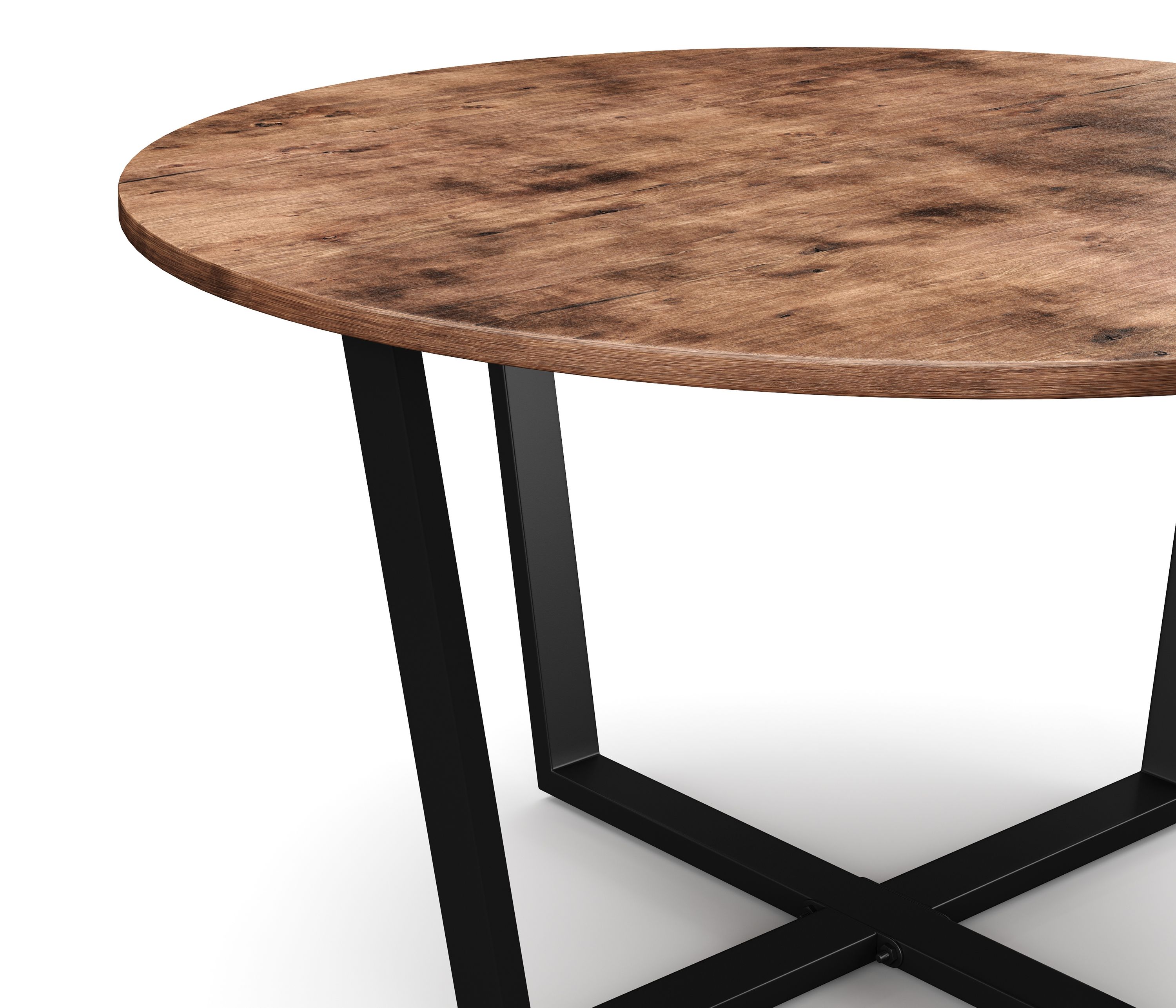 Beistelltisch Vintage BONITA rund 80 x 47 cm