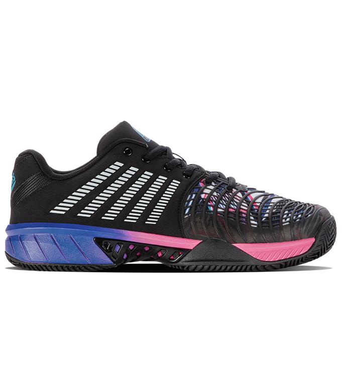 KS TFW EXPRESS LIGHT 3 PADEL-BLACK/BLUE/ BLACK-TRUE-BLUE-NEON-PINK