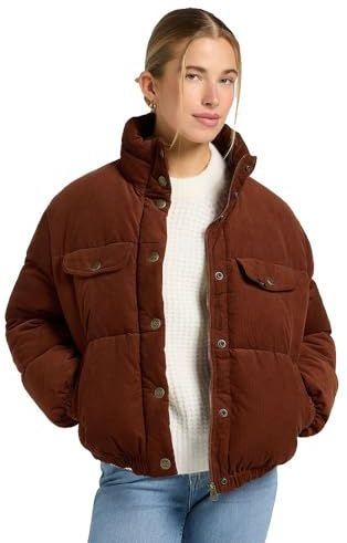 Lee - RIDER PUFFER JAS - Luxe Bruin - Jacks