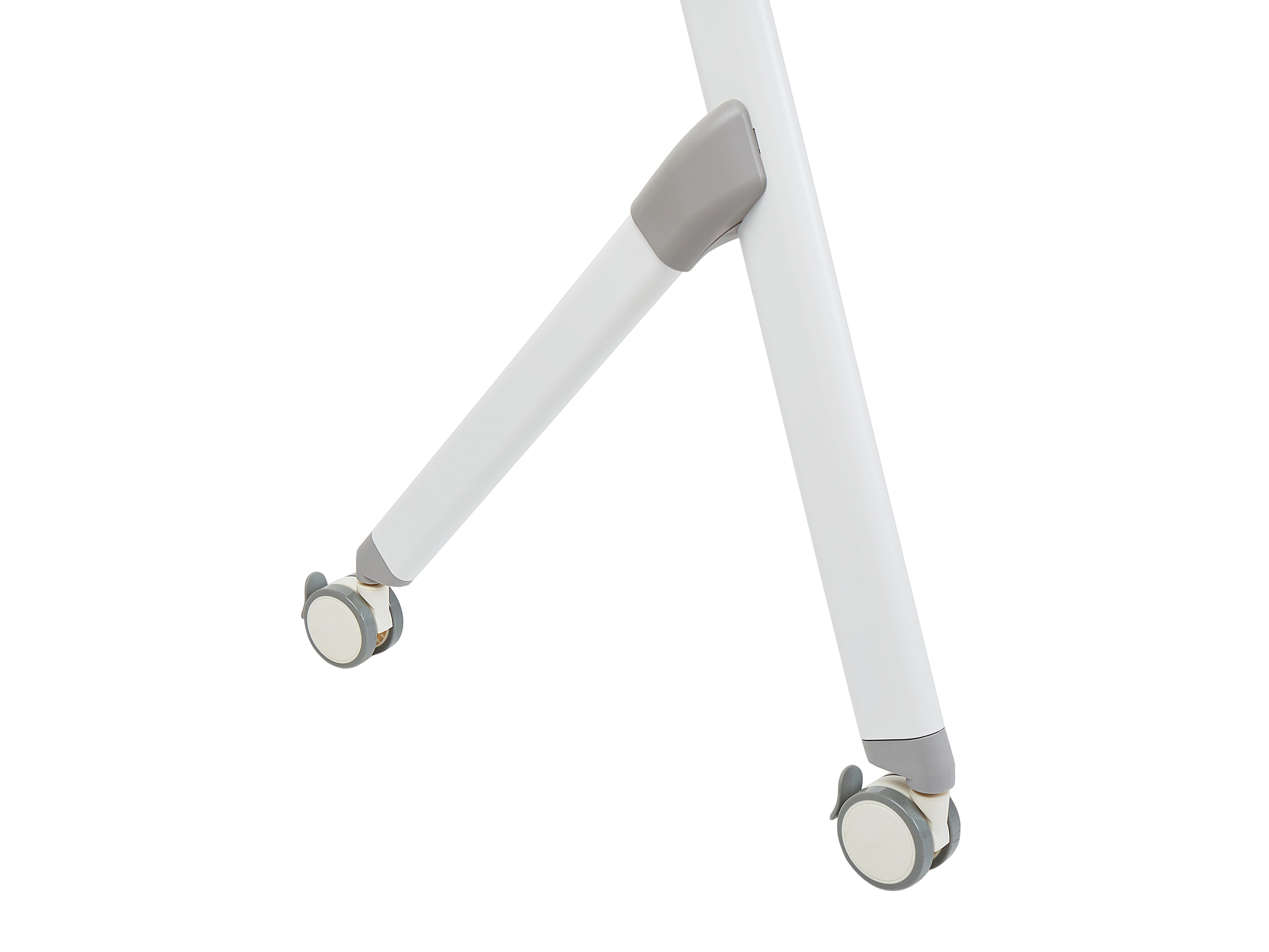 Inklapbaar bureau BENDI Lichtbruin 180 cm 60 cm met wielen