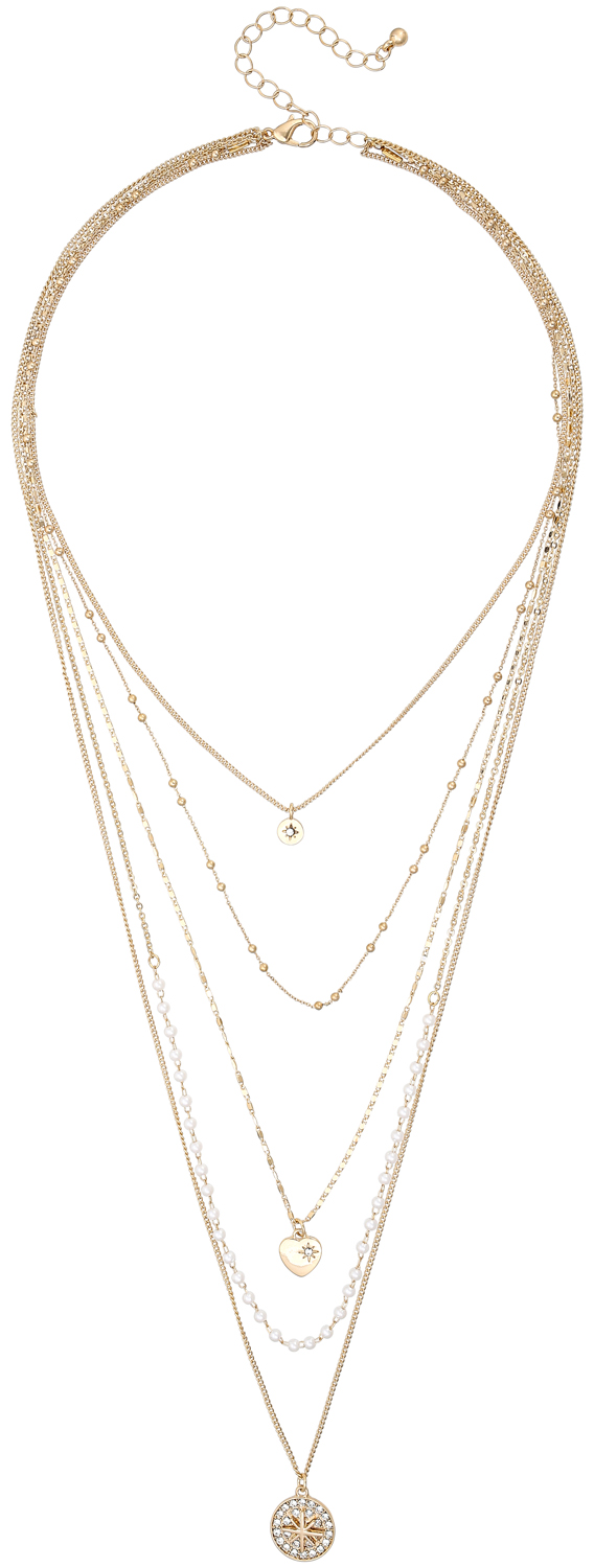 Layering Kette - Shiny Heart