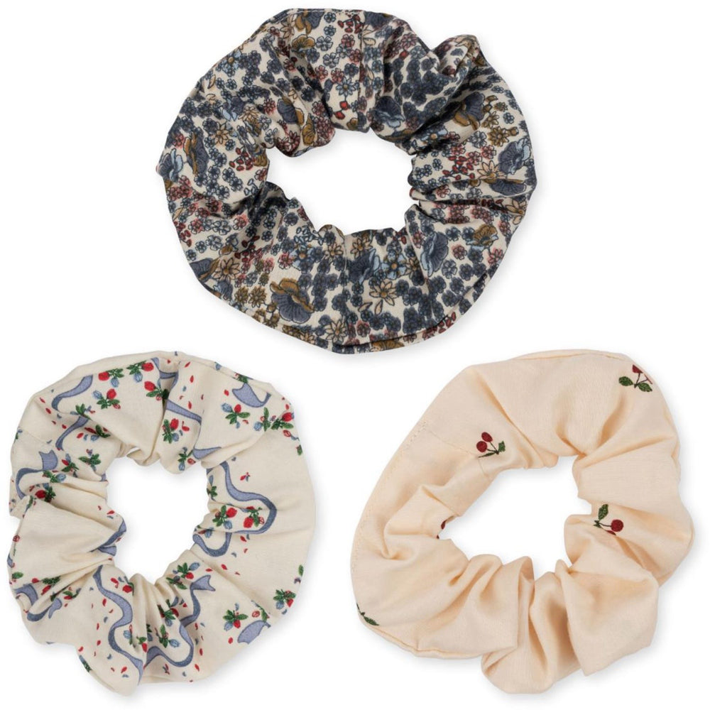 Køb Konges Sløjd Scrunchie Large 3-pak Esther/Cherry/Vivi Fleur
