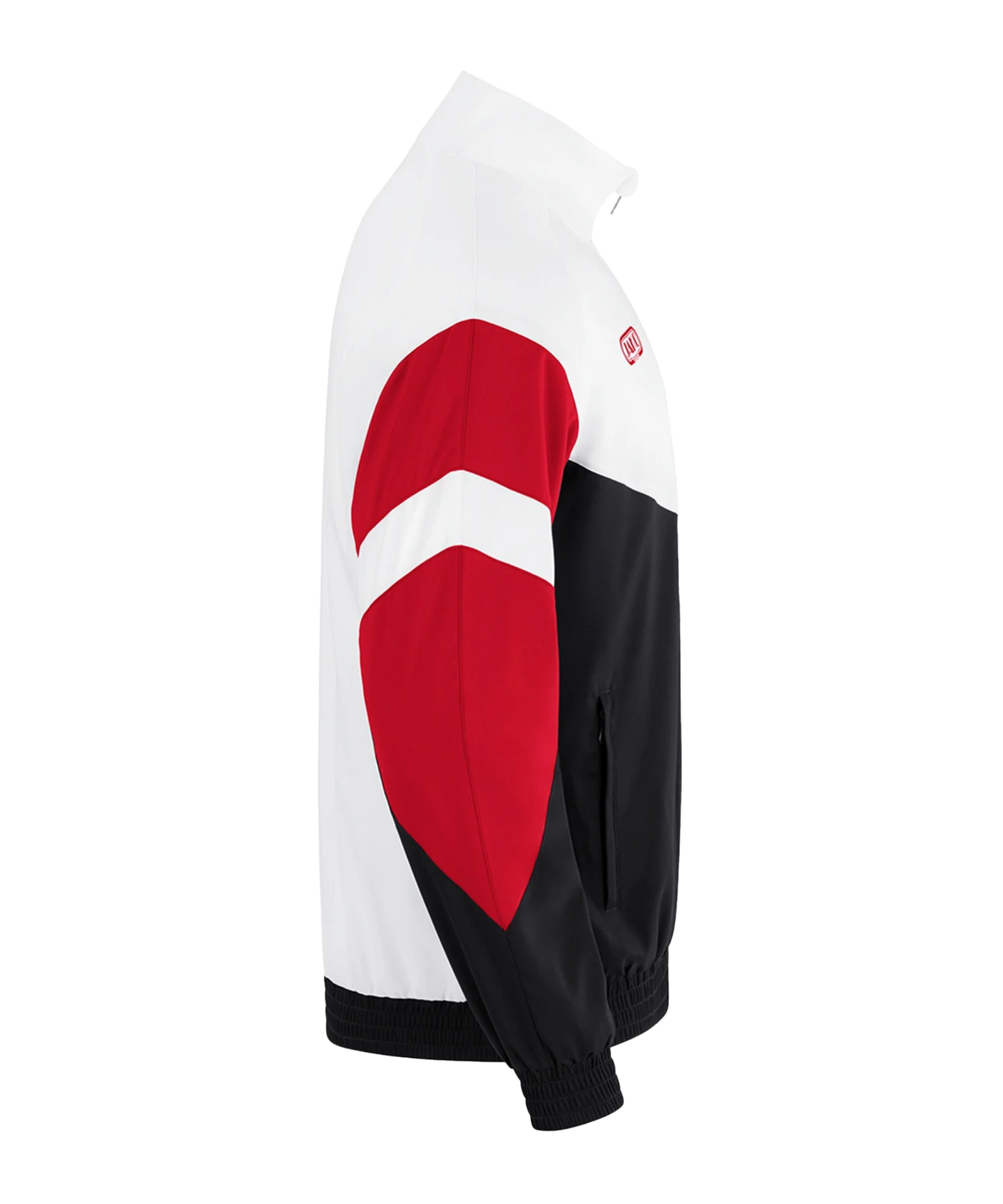 JAKO Retro Freizeitjacke Schwarz Weiss Rot F816