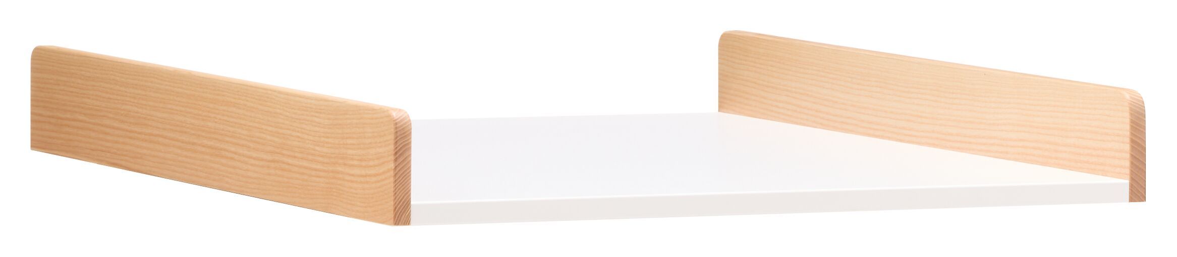 NIDO Wickeltischaufsatz - Weiss lackiert / B: 63.0 cm x T: 75.0 cm x H: 90.0 cm