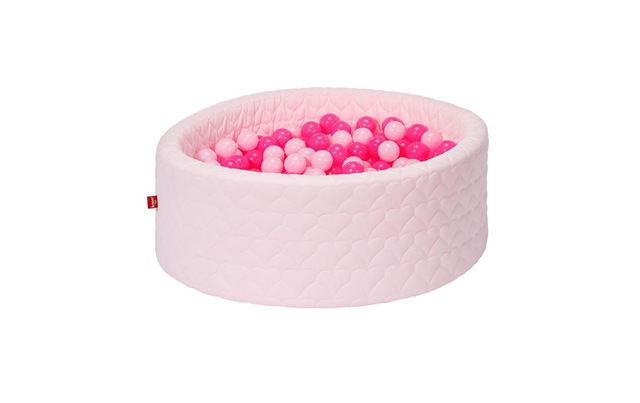 Knorrtoys® Bällebad »Rosa mit Herzen inkl. 300 Bälle«