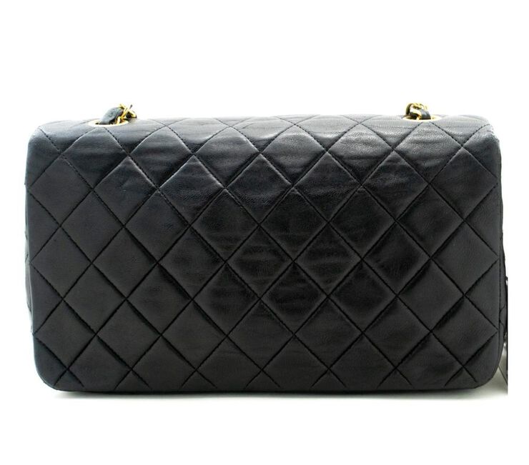 Chanel Vintage Chanel Flap Bag Black