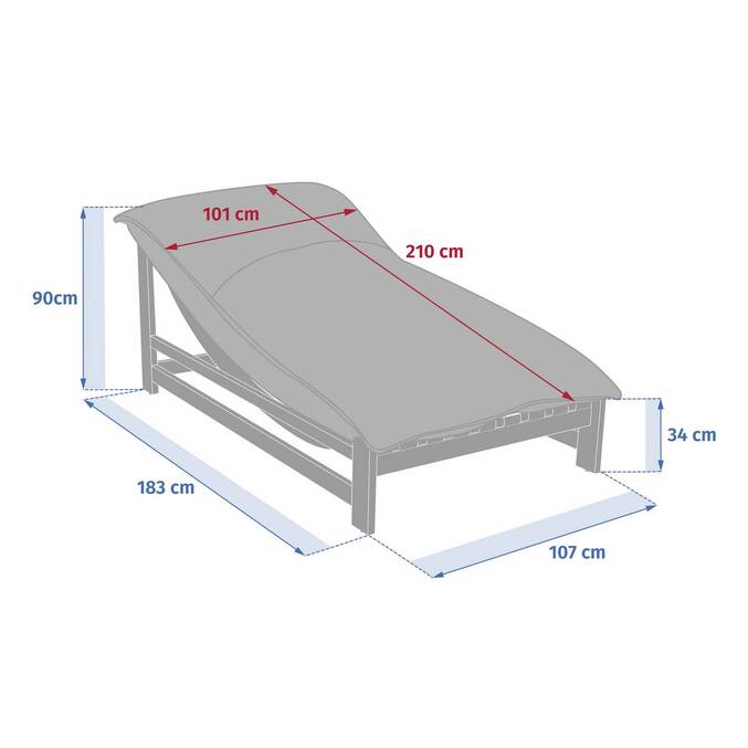 Lit de piscine MOREAL Vert laurier