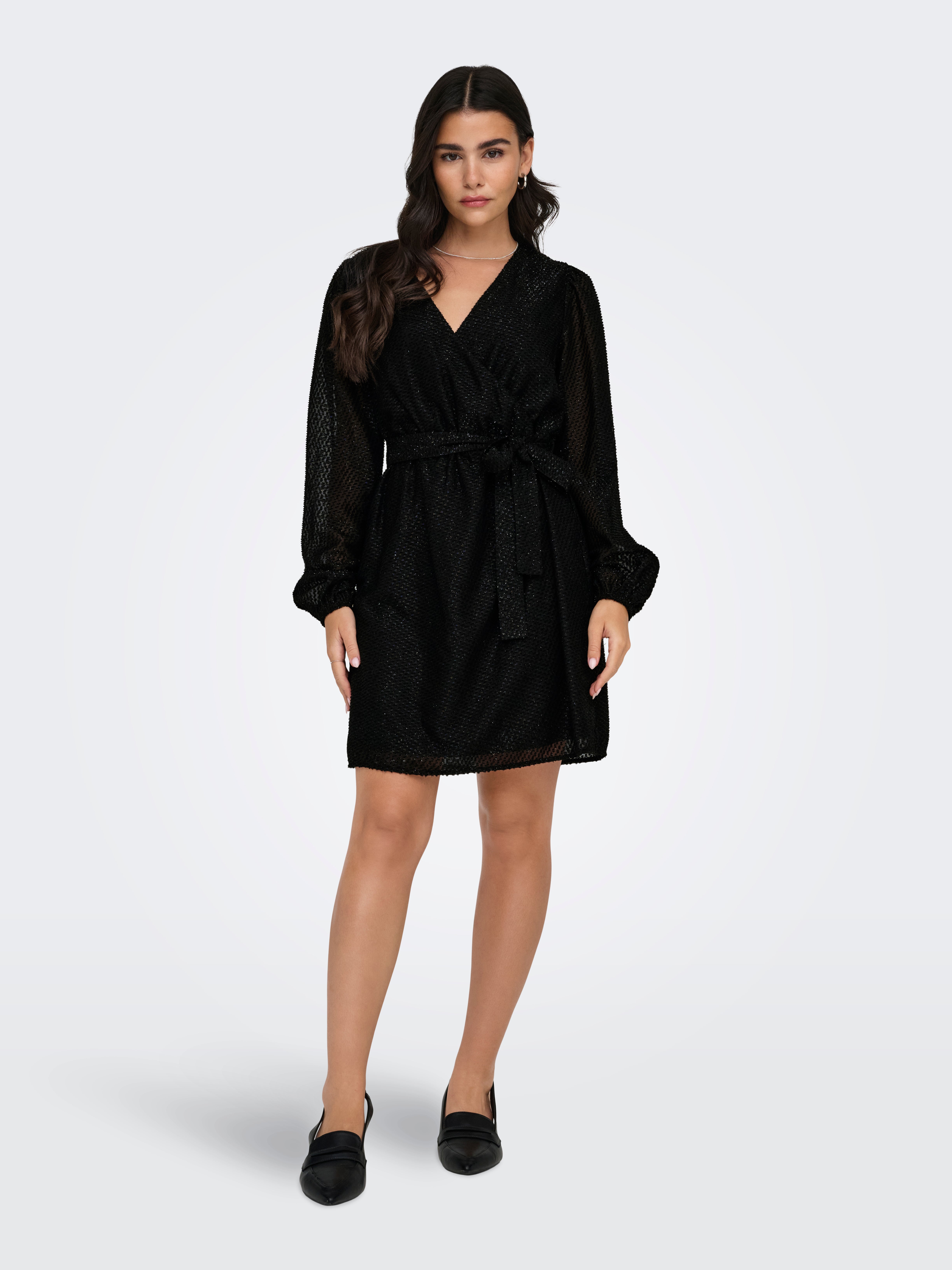 JDYROXY Midikleid Black